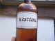 Tr.  Cascaril Amber Label Under Glass Apothecary Drugstore Bottle W/stopper 1880s Bottles & Jars photo 4