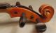 Antique German 4/4 Antonius Stradivarius Student Violin W/ 2 Bows & Case String photo 2