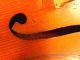 Antique German 4/4 Antonius Stradivarius Student Violin W/ 2 Bows & Case String photo 4