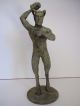 Bronze Figure Satyr Pan Statuette Sculpture Art Mythical Deco Roman Greek Modern Roman photo 1