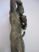 Bronze Figure Satyr Pan Statuette Sculpture Art Mythical Deco Roman Greek Modern Roman photo 6