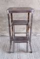 Vintage Pull Fold Out Step Stool - Metal - Industrial - Kitchen (7) Post-1950 photo 1