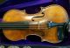 Old Antique Violin Labeled Giuseppe Fiorini 1897 String photo 4