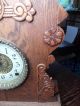 Antique Ingraham Wooden (oak?) Gingerbread Mantel Clock Clocks photo 9