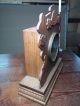 Antique Ingraham Wooden (oak?) Gingerbread Mantel Clock Clocks photo 3