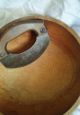 Antique Chopper And Wooden Bowl Canada.  11 Inch Oblong Primitives photo 4