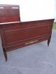 Mahogany Twin Size Beds By Rway Northern Furniture 7124a 1900-1950 photo 7
