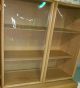 Last Chance,  Heywood Wakefield China Cabinet With,  Rare Curved Glass Post-1950 photo 1
