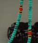 Vintage Chinese Turquoise Graduated Necklace Qe39 Necklaces & Pendants photo 1