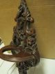 Vintage Walnut? Acanthus Leaf Wall Shelf/corbel - Defect Other Antique Woodenware photo 2