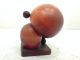 Vintage Cute Japanese Wooden Kokeshi Doll 3.  54inch Made In Japan Other Japanese Antiques photo 4