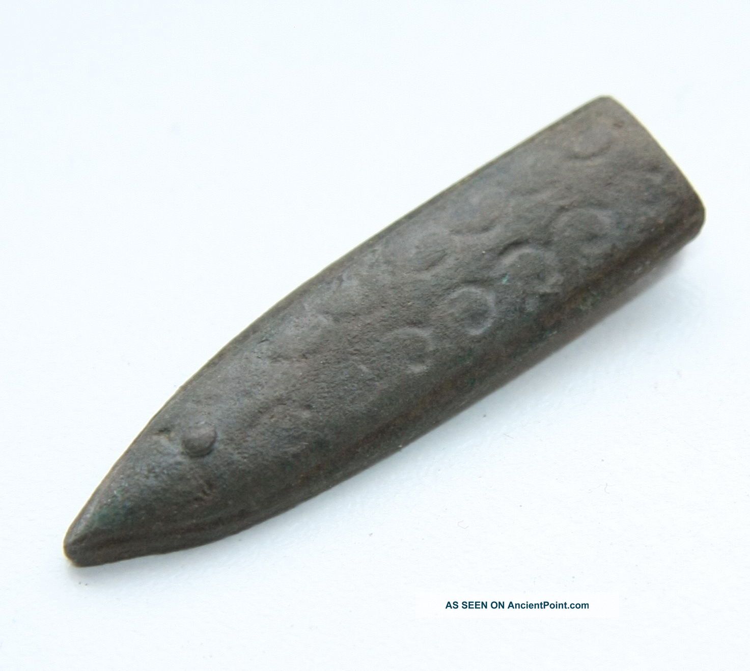 Ancient Old Bronze Belt Fitting.  Viking Age. Viking photo