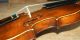Fine Antique Handmade German 4/4 Fullsize Violin - About 100 Years Old String photo 5