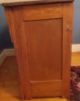 Antique Small Oak Cabinet / Cupboard With 2 Drawers 1900-1950 photo 7