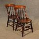 Antique Elm Windsor Chairs Top Quality English Victorian Kitchen C1870 1800-1899 photo 7