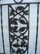 Antique Architectural Wrought Iron Garden Gate 31 