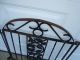 Antique Architectural Wrought Iron Garden Gate 31 