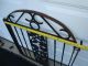 Antique Architectural Wrought Iron Garden Gate 31 