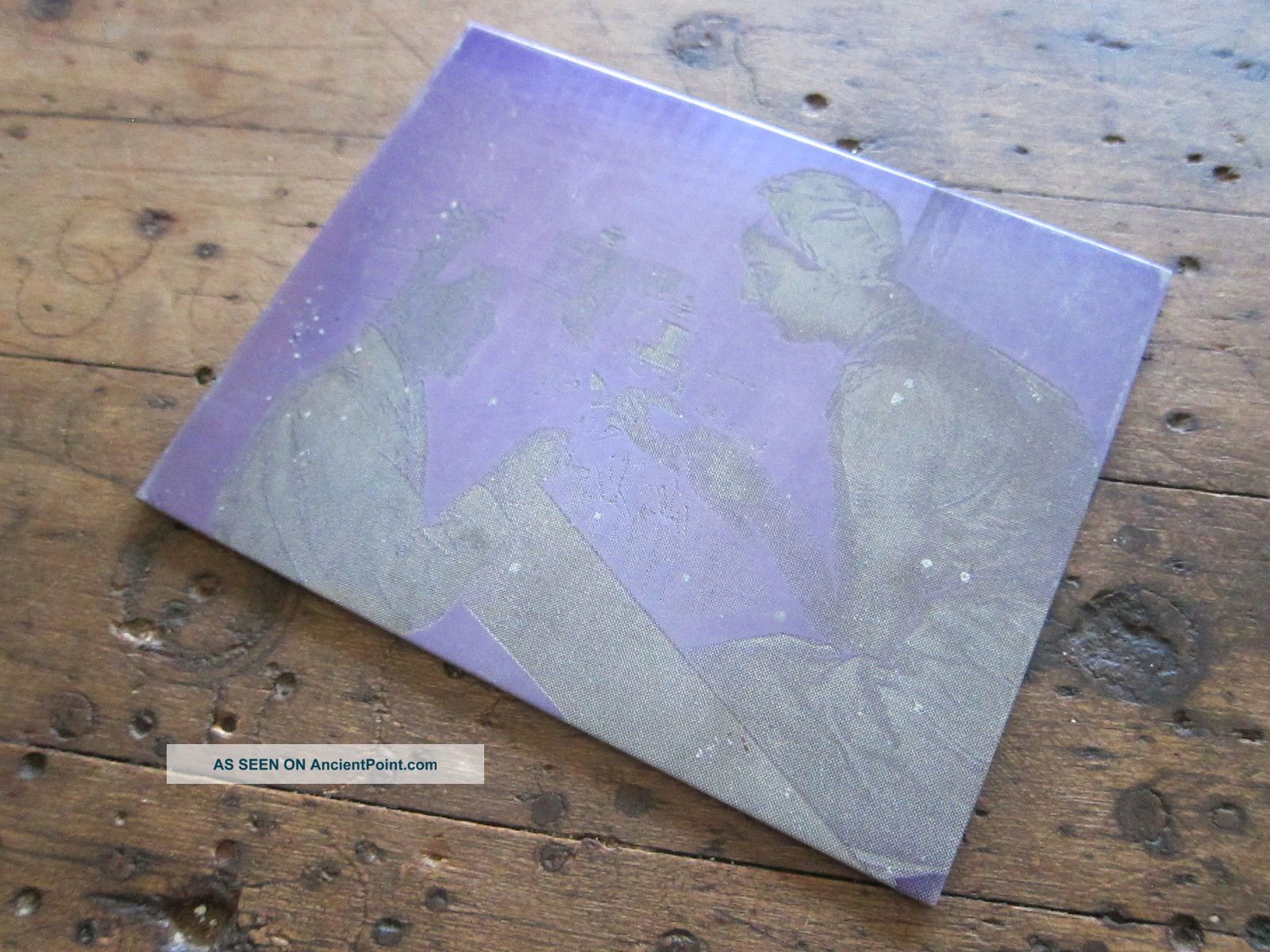 Vintage Ww2 Metal Printing Plate Newspaper Women In The Workplace Binding, Embossing & Printing photo