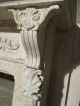 Antique Carved Oak Fireplace Mantel 42 Inch Opening Architectural Salvage Fireplaces & Mantels photo 6