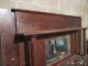 Tall Antique Chestnut Fireplace Mantel 60 X 78 Architectural Salvage Fireplaces & Mantels photo 2