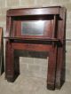 Tall Antique Chestnut Fireplace Mantel 60 X 78 Architectural Salvage Fireplaces & Mantels photo 6