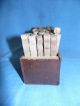 Vintage 72,  Antique Clothes Pins Wood Cheese Box Country Decor 4 Laundry Room Primitives photo 1