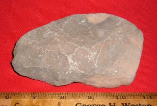 Paleolithic Acheulean Early Man Axe,  Tool,  Prehistoric African Artifact photo