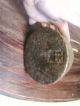 Antique Balance Scale Weight 15 Pound Cast Iron Store Barn Farm Door Stop Press Scales photo 11