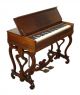 Antique Dreher Kinnard & Son Rosewood Melodeon Pump Organ Keyboard photo 6