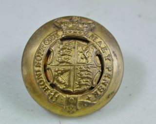 British Victorian Royal Consular Services Full Dress Button 25mm By Stillwell photo