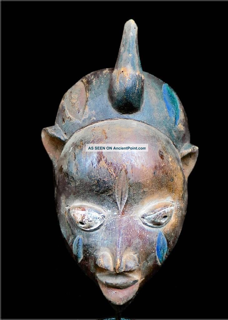 Fine Tribal Yoruba Gelede Mask - - - Nigeria Other African Antiques photo
