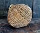 Antique 19th Century Hand Woven Miniature Buttock Basket Primitives photo 4