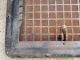 Vintage Metal Heat Grate Register Vent Architectural Salvaged Hardware Rustic Heating Grates & Vents photo 2