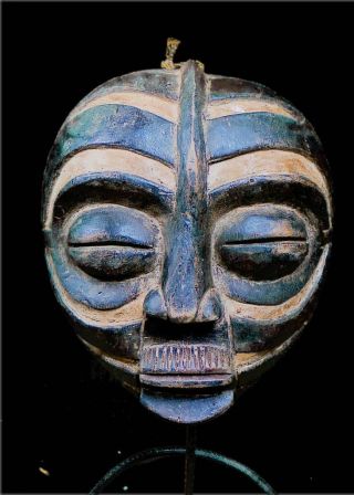 Fine Tribal Bembe Mask - - - D R Congo photo