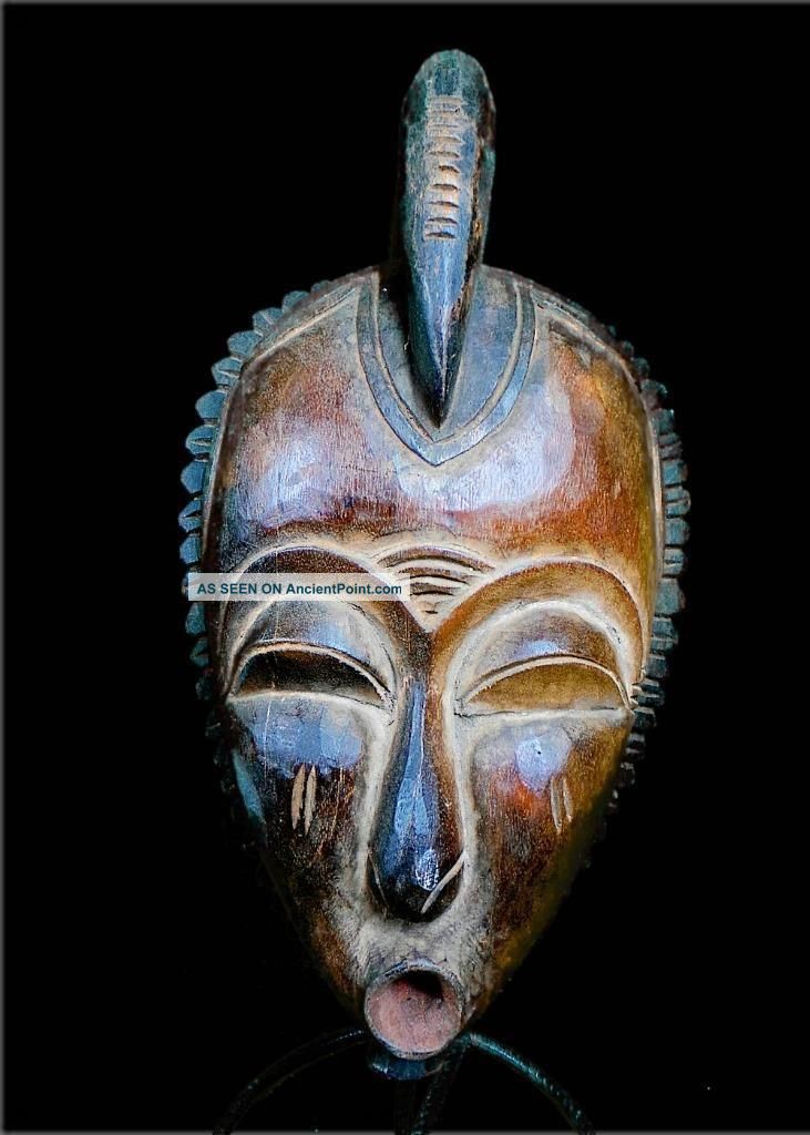 Fine Tribal Yohure Mask - - - Coted ' Ivoire Other African Antiques photo