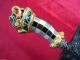 Balinese Keris Singo Barong Kriss Sungging Wos Wutah Swords Knives Pacific Islands & Oceania photo 5