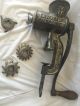 1800 ' S Enterprise Mfg Phila Food Meat Chopper Grinder Tinned Cast Iron,  Blades Meat Grinders photo 1