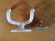 Vtg Wall Mount Dbl Towel Robe Hook White Hoegger Supply Co.  Exc 1930 ' S Other Antique Home & Hearth photo 5