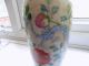 Antique 26 Cm Tall Chinese Enamel Decorated Vase Dragon Exotic Bird & Floral Porcelain photo 5