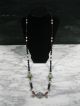 Antique Chinese Black Nephrite Jade Amber Carved Turquoise Pearl Silver Necklace Necklaces & Pendants photo 2