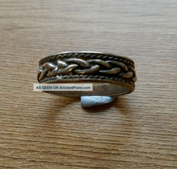 Metal Detector Find Silver Ring British photo