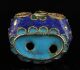 China Collectible Old Handwork Cloisonne Vivid Lovely Panda Statue Other Antique Chinese Statues photo 3