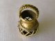 Colombian Gold - Copper Tumbaga - Rare Old Mini Basket Latin American photo 3