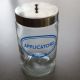 Really Apothecary Applicators Vintage Blue Grafco Glass Jar Stainless Lid Bottles & Jars photo 1