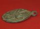 Byzantine Ancient Bronze Medallion - With Image Of Saint Circa 1200 - 1300 Ad Other Antiquities photo 8