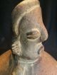 Primitive Tribal Colima Shaman Chancay Face Jug Vessel Antique Pre Columbian? The Americas photo 5