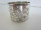 Victorian Sterling Silver Napkin Ring.  Hallmarked Sheffield 1889. Napkin Rings & Clips photo 2