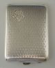 English Silver Stamp Case.  Birmingham 1928 Other Solid Silver photo 2
