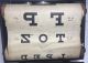 Antique Optical Graphic Vision Eye Chart Light Medical Scientific Wood Other Medical Antiques photo 1